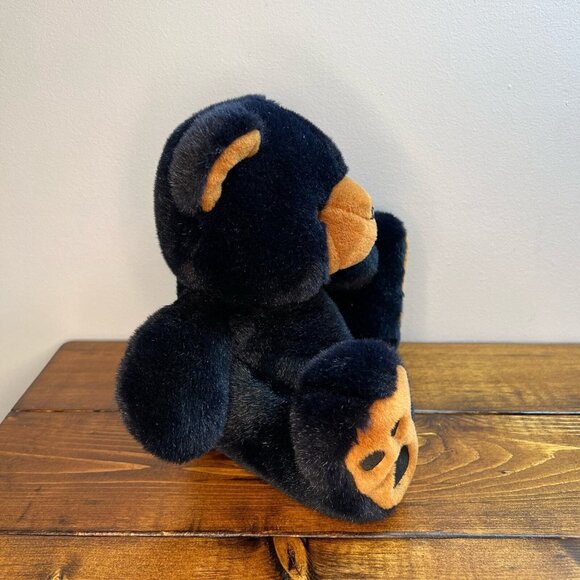 Black brown Bear Plush Big Paws Feet Super Soft & Cuddly - Picture 7 of 13